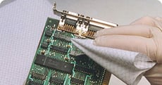 cloth cleaning micro electronic device