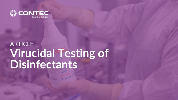 Image of Virucidal Testing of Disinfectants - December, 2022