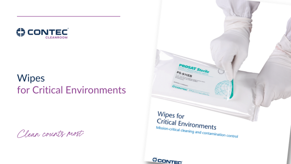 Image of Wipes for Critical Environments